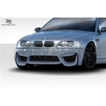 Extreme Dimensions Bumper 1-Piece Design Black Fiberglass - 112629