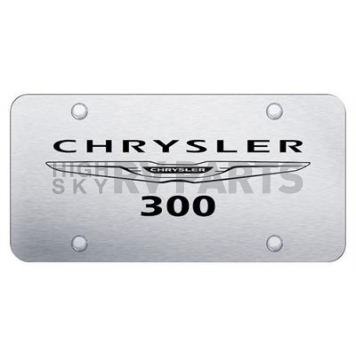 Automotive Gold License Plate - Chrysler 300 Stainless Steel - PLCHR300ES