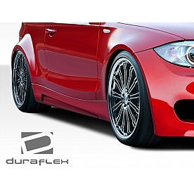 Extreme Dimensions Side Skirt - Primered Fiberglass Reinforced Plastic Black Set of 2 - 108191