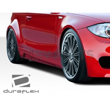 Extreme Dimensions Side Skirt - Primered Fiberglass Reinforced Plastic Black Set of 2 - 108191