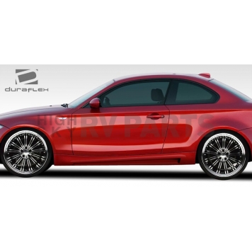 Extreme Dimensions Side Skirt - Primered Fiberglass Reinforced Plastic Black Set of 2 - 108191-1