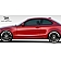 Extreme Dimensions Side Skirt - Primered Fiberglass Reinforced Plastic Black Set of 2 - 108191