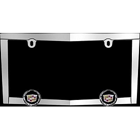 Cruiser License Plate Frame - Frame Die Cast Zinc - 10330