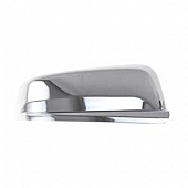 Coast To Coast Exterior Mirror Cover Driver And Passenger Side Silver ABS Plastic Set Of 2 - MC231