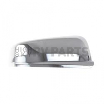 Coast To Coast Exterior Mirror Cover Driver And Passenger Side Silver ABS Plastic Set Of 2 - MC231