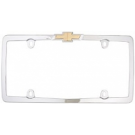 Cruiser License Plate Frame - Emblem Die Cast Zinc - 10437
