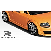 Extreme Dimensions Side Skirt - Primered Fiberglass Reinforced Plastic Black Set of 2 - 108155