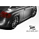 Extreme Dimensions Side Skirt - Primered Fiberglass Reinforced Plastic Black Set of 2 - 108155