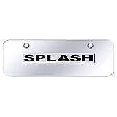 Automotive Gold License Plate - Splash Stainless Steel - SPLNCCM