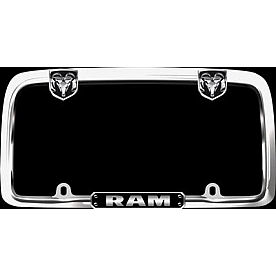 Cruiser License Plate Frame - Frame Die Cast Zinc - 11135