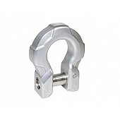 Road Armor Winch Cable Shackle Mount - Aluminum Silver - RGSH087CZ
