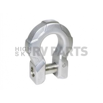 Road Armor Winch Cable Shackle Mount - Aluminum Silver - RGSH087CZ