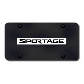 Automotive Gold License Plate - Sportage Stainless Steel - SPONCB