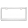 Cruiser License Plate Frame - Neo Classic Die Cast Zinc - 15330