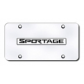 Automotive Gold License Plate - Sportage Stainless Steel - SPONCC
