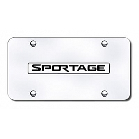 Automotive Gold License Plate - Sportage Stainless Steel - SPONCC