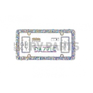 Cruiser License Plate Frame - Chrome Plated Silver - 16130