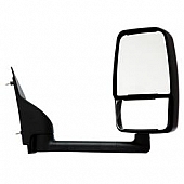 Velvac Exterior Mirror Manual Rectangular Black - 714520