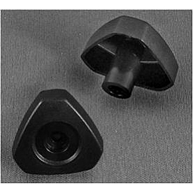 Strybuc Window Crank Knob - Triangular Plastic Black Single - 713CBLK