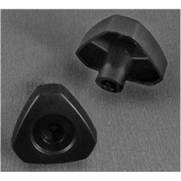 Strybuc Window Crank Knob - Triangular Plastic Black Single - 713CBLK