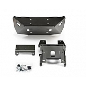 Warn Bumper Direct-Fit Powder Coated Steel Black - 106750
