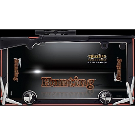 Cruiser License Plate Frame - Hunting Plastic - 19656