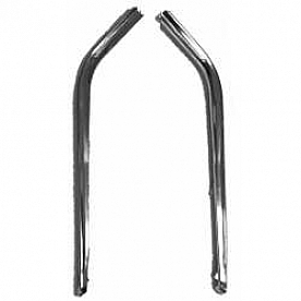 Goodmark Industries Headlight Eyebrow - Silver Set Of 2 - CA115683P