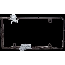 Cruiser License Plate Frame - Fishing Die Cast Zinc - 19783