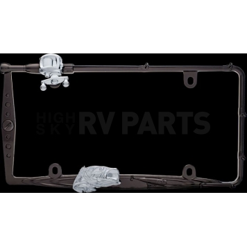 Cruiser License Plate Frame - Fishing Die Cast Zinc - 19783