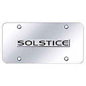Automotive Gold License Plate - Solstice Stainless Steel - SOLSNCC