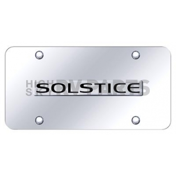 Automotive Gold License Plate - Solstice Stainless Steel - SOLSNCC