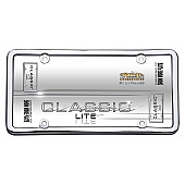 Cruiser License Plate Frame - Classic Lite Die Cast Zinc - 20030
