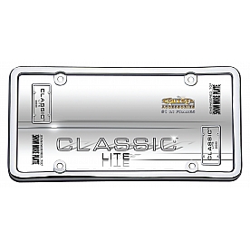 Cruiser License Plate Frame - Classic Lite Die Cast Zinc - 20030