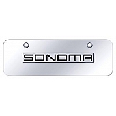 Automotive Gold License Plate - Sonoma Stainless Steel - SONNCCM