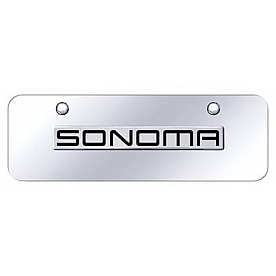 Automotive Gold License Plate - Sonoma Stainless Steel - SONNCCM