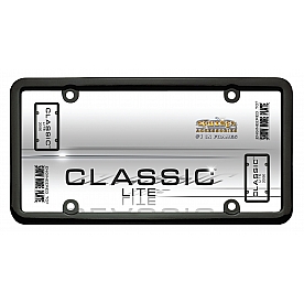 Cruiser License Plate Frame - Classic Lite Die Cast Zinc - 20050