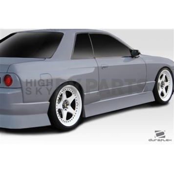Extreme Dimensions Side Skirt - Fiberglass Reinforced Plastic Black Set of 2 - 113568