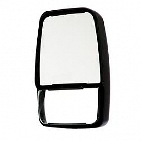 Velvac Exterior Mirror Manual Rectangle Black - 714580