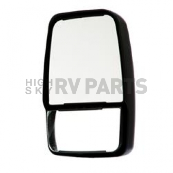 Velvac Exterior Mirror Manual Rectangle Black - 714580