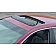 Westin Automotive Sunroof Wind Deflector - Acrylic Smoke - 7233102