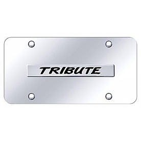Automotive Gold License Plate - Tribute Stainless Steel - TRINCC