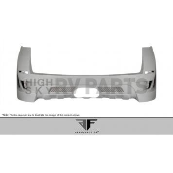 Extreme Dimensions Bumper Cover 1 Piece Aero Function AF-1 Wide Body Fiberglass - 108742