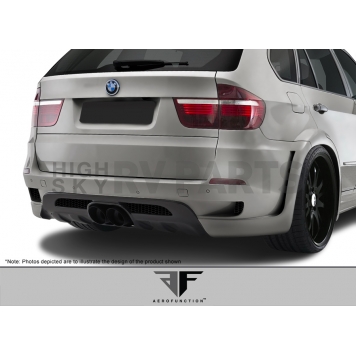 Extreme Dimensions Bumper Cover 1 Piece Aero Function AF-1 Wide Body Fiberglass - 108742-2