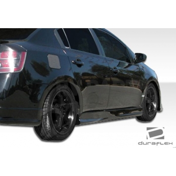 Extreme Dimensions Side Skirt - Primered Fiberglass Reinforced Plastic Black Set of 2 - 106049-1