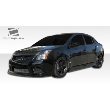 Extreme Dimensions Side Skirt - Primered Fiberglass Reinforced Plastic Black Set of 2 - 106049-2