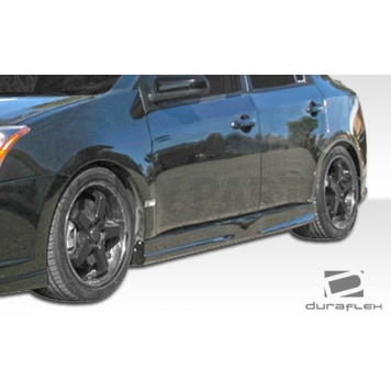 Extreme Dimensions Side Skirt - Primered Fiberglass Reinforced Plastic Black Set of 2 - 106049-3