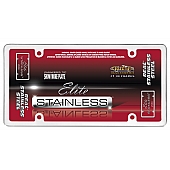 Cruiser License Plate Frame - Elite Stainless Steel - 21010