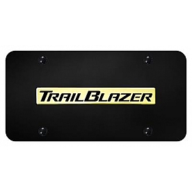 Automotive Gold License Plate - Trailblazer Stainless Steel - TRLNGB