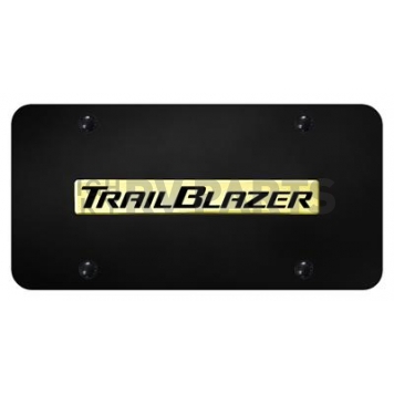 Automotive Gold License Plate - Trailblazer Stainless Steel - TRLNGB