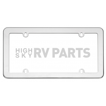 Cruiser License Plate Frame - Elegant Stainless Steel - 21110